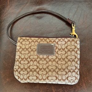 Coach wristlet